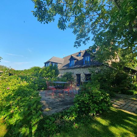 Maison En Pierre Dans Son Nid De Verdure Roz-Landrieux Eksteriør bilde