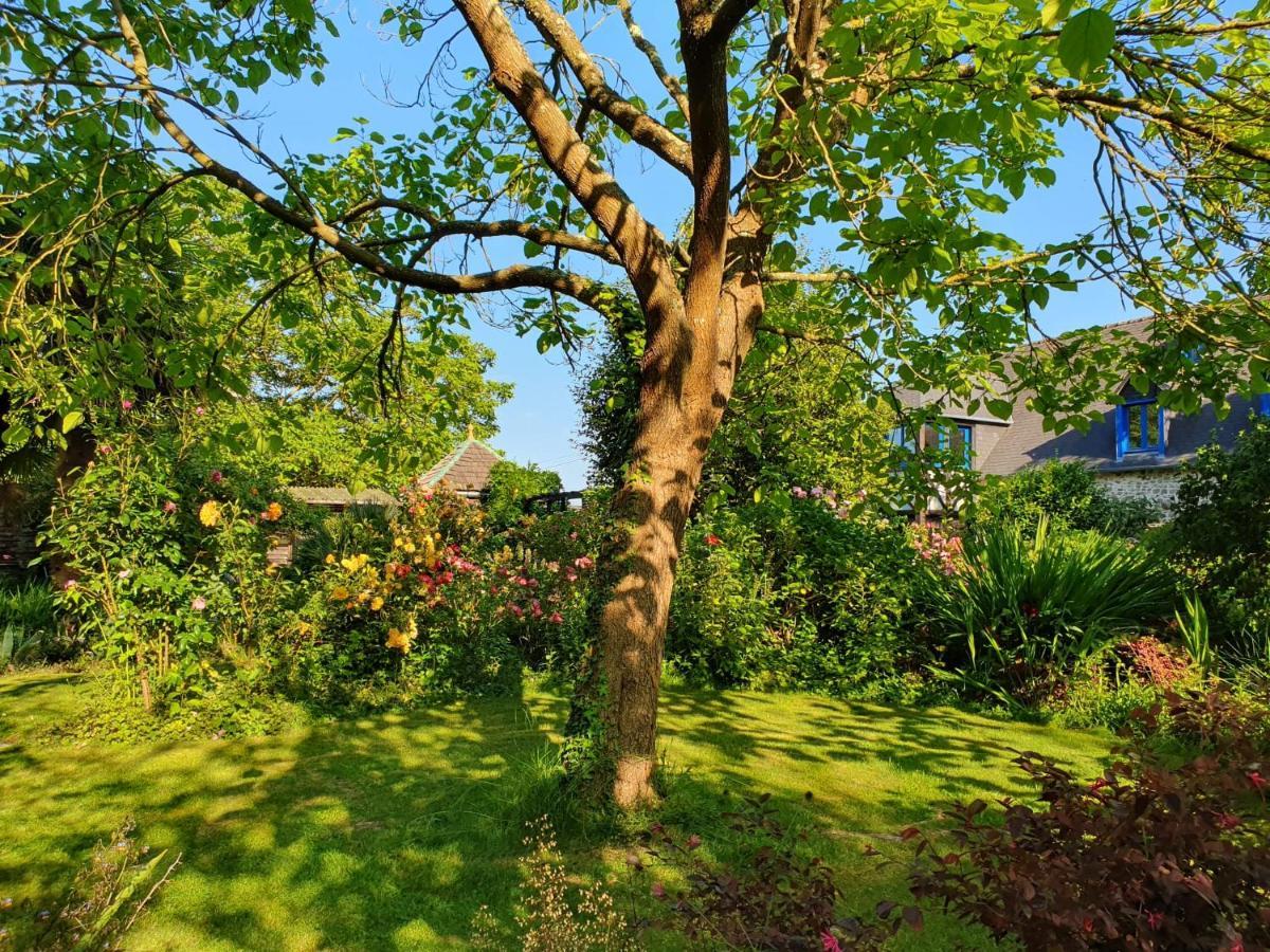 Maison En Pierre Dans Son Nid De Verdure Roz-Landrieux Eksteriør bilde